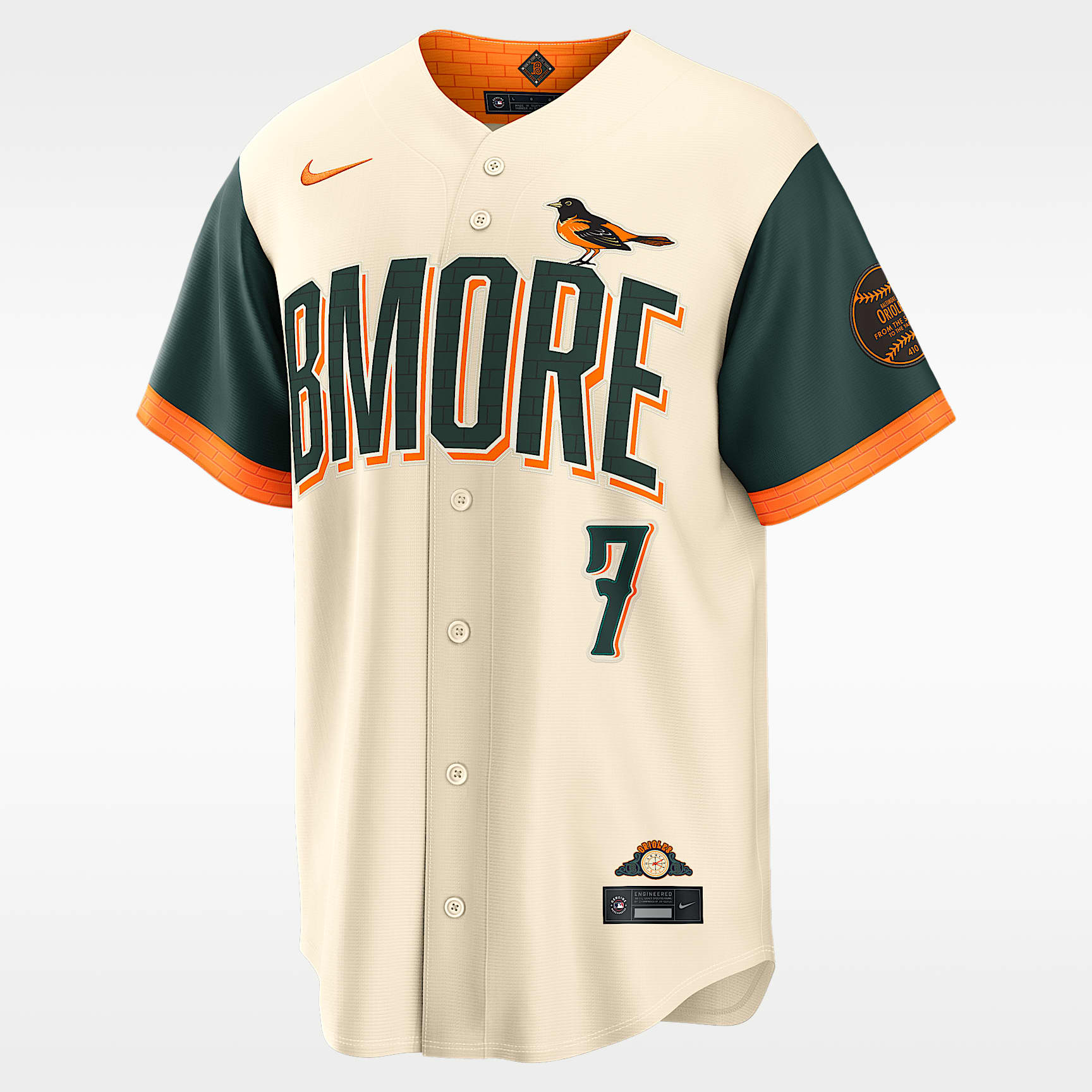 Jackson Holliday Baltimore Orioles City Connect Men's Nike MLB